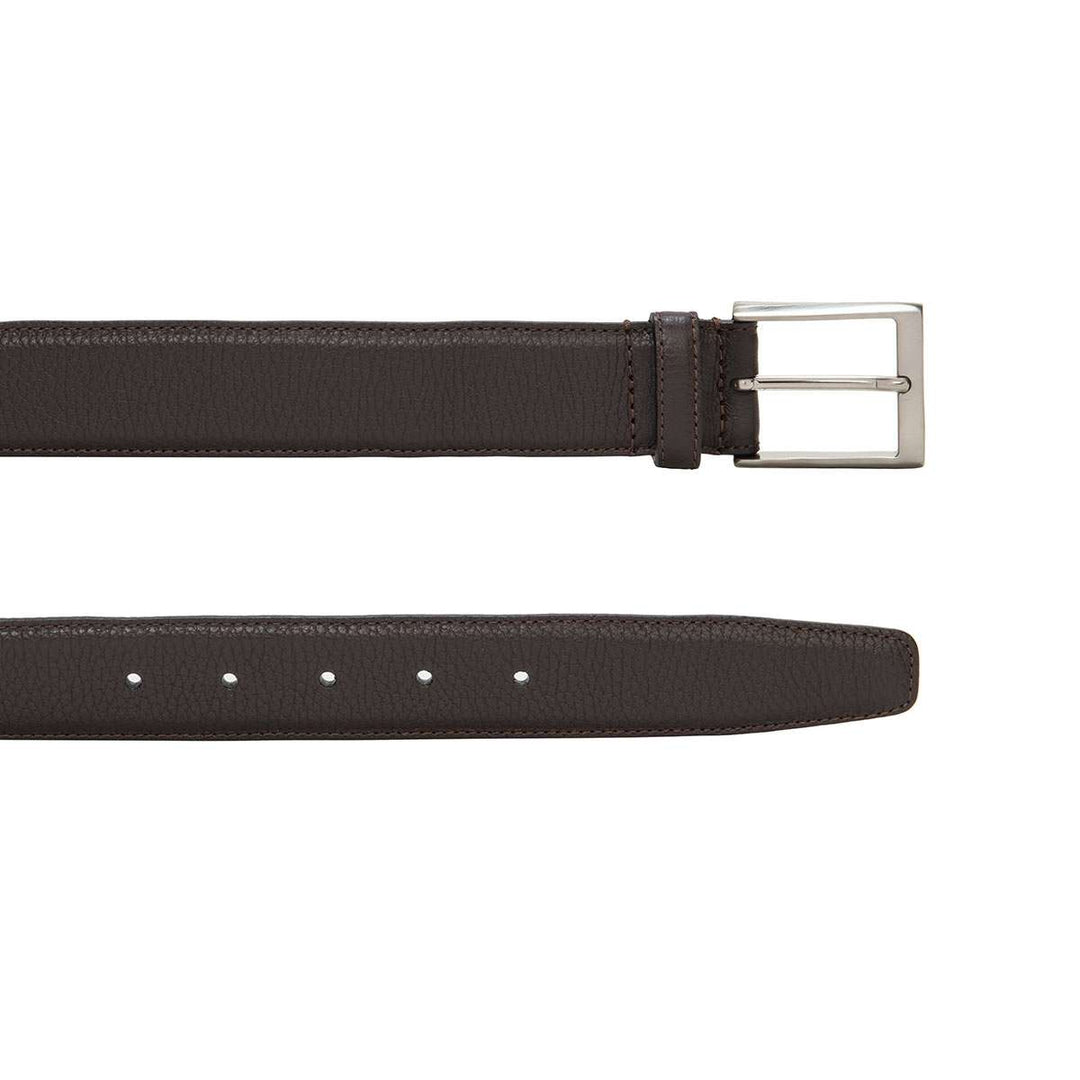 35mm Grained Calfskin Belt