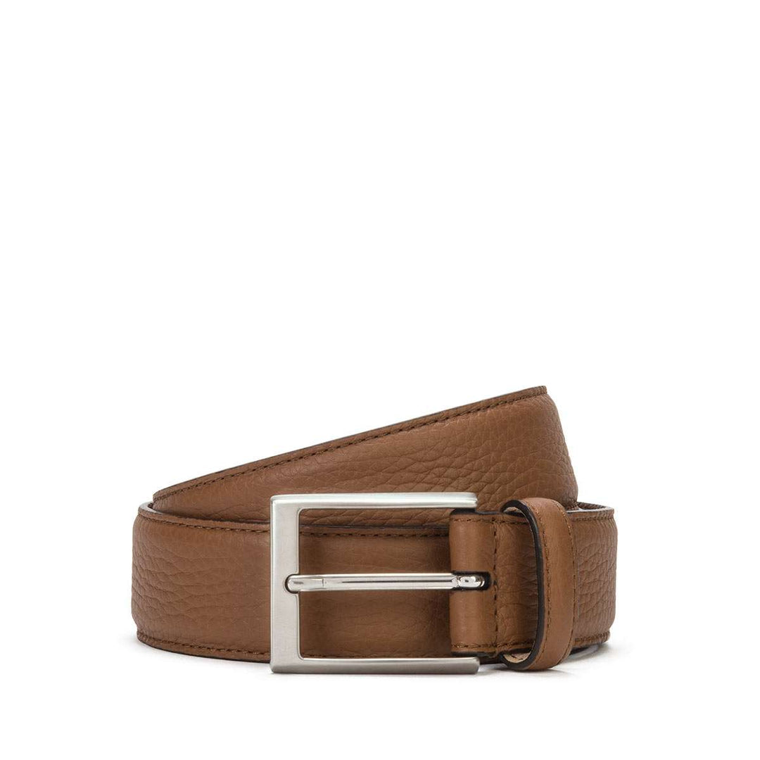 35mm Grained Calfskin Belt