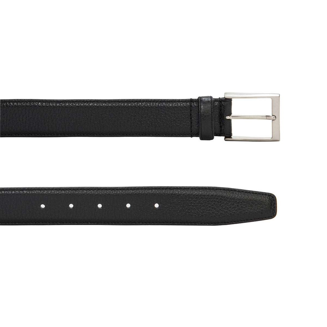 35mm Grained Calfskin Belt