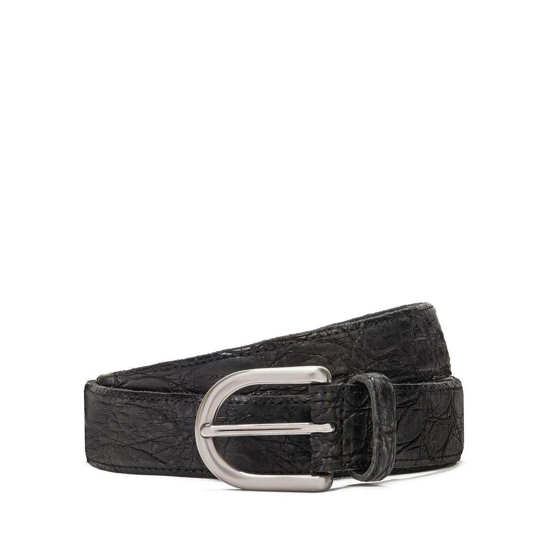 Safari Crocodile Leather Belt 30mm