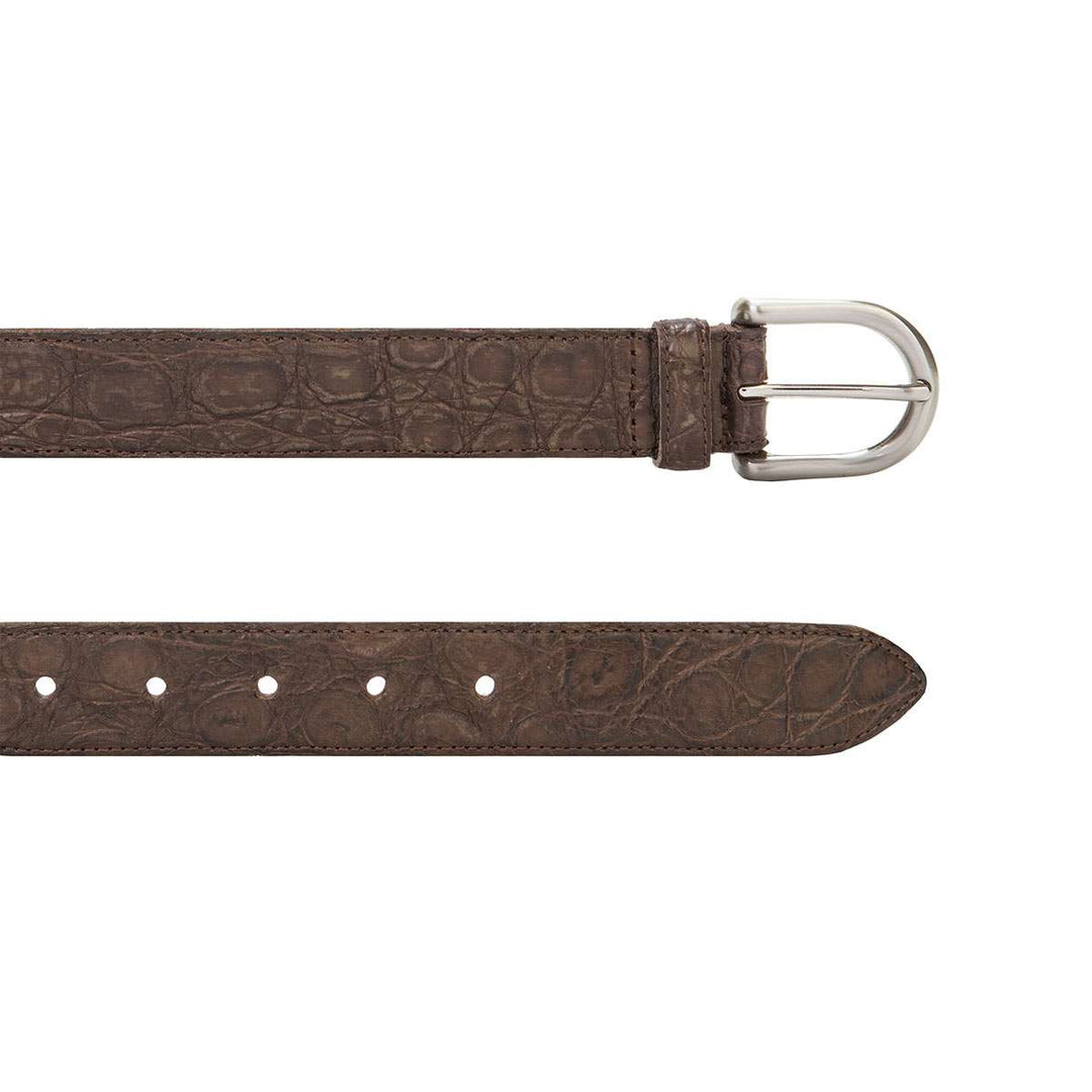 Safari Crocodile Leather Belt 30mm