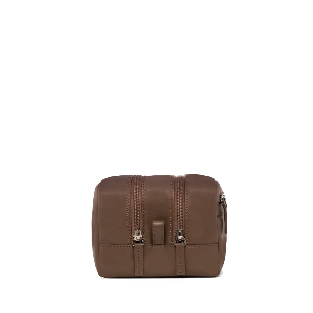 Beauty Case 2 Zip in Calfskin