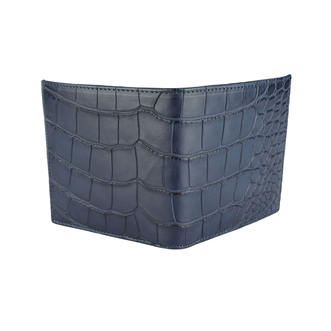Small Alligator Leather Euro Wallet