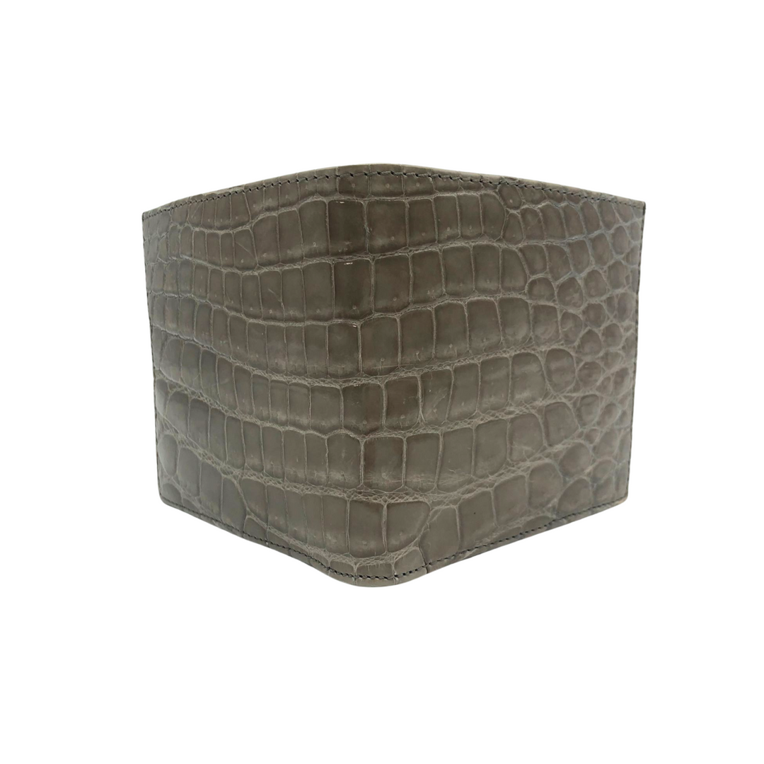 Small Alligator Leather Euro Wallet