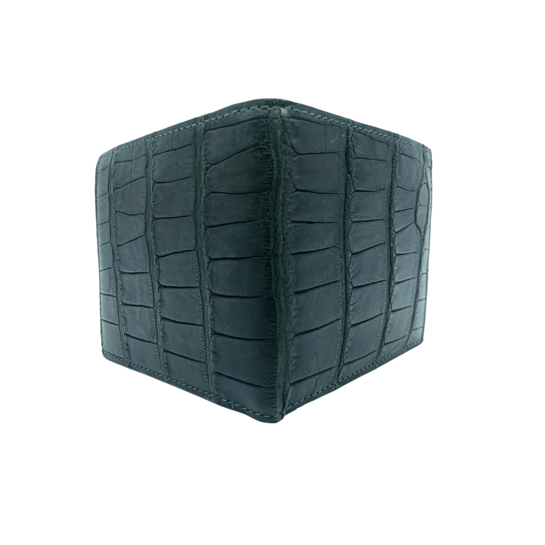 Small Alligator Leather Euro Wallet