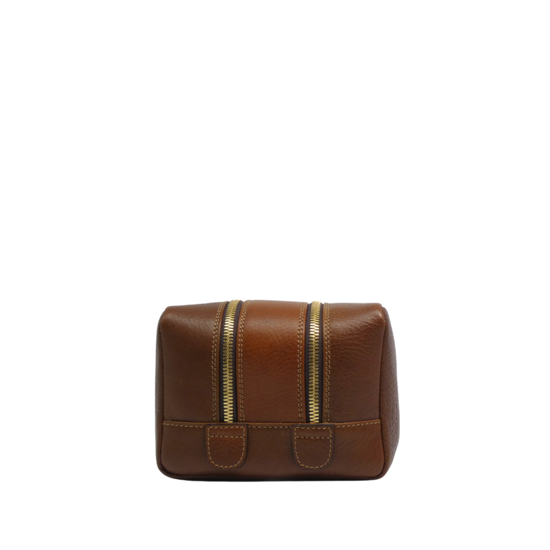 Beauty Case 2 Zip in Calfskin