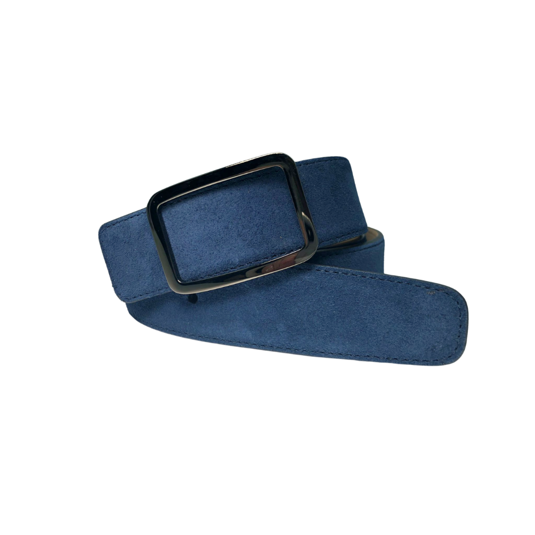 BELTINGER Cintura in pelle scamosciata senza fibbia 2,5 cm | Cintura in