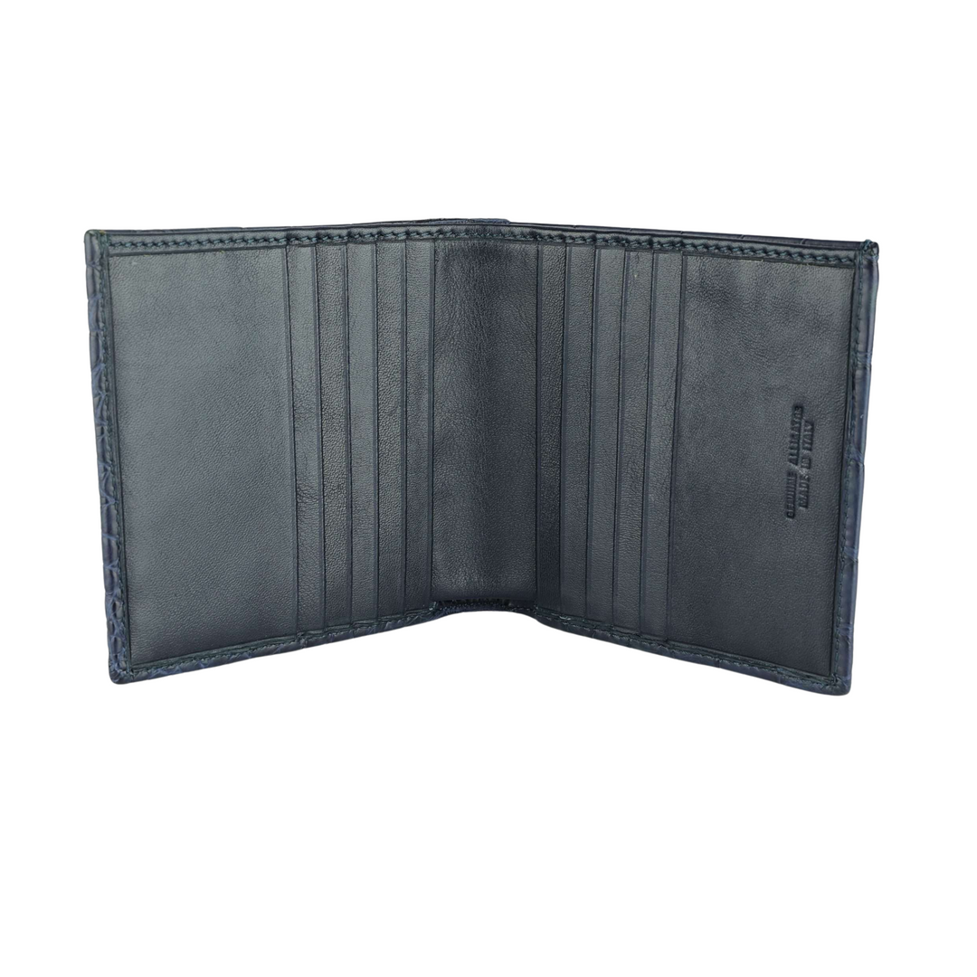 Small Alligator Leather Euro Wallet