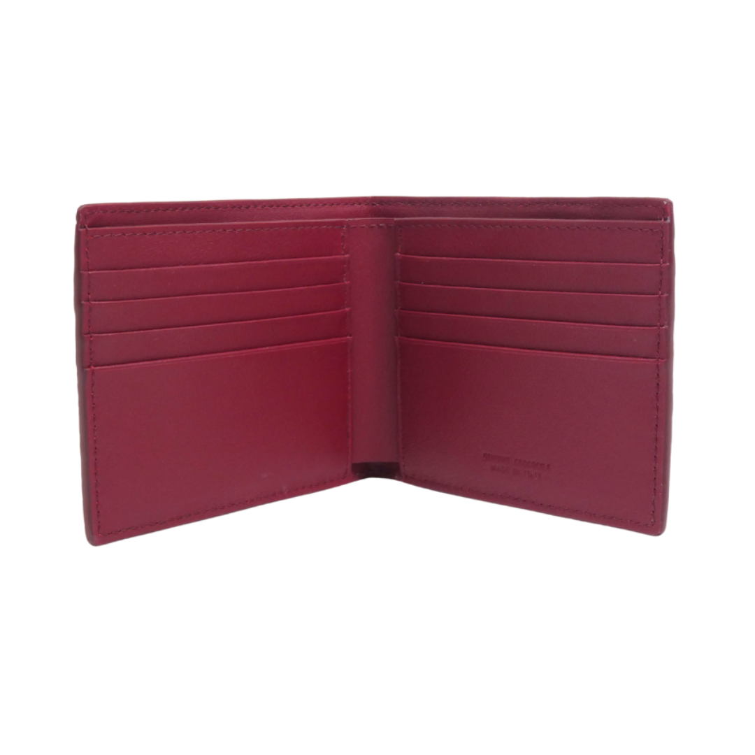 Crocodile Leather Euro Wallet