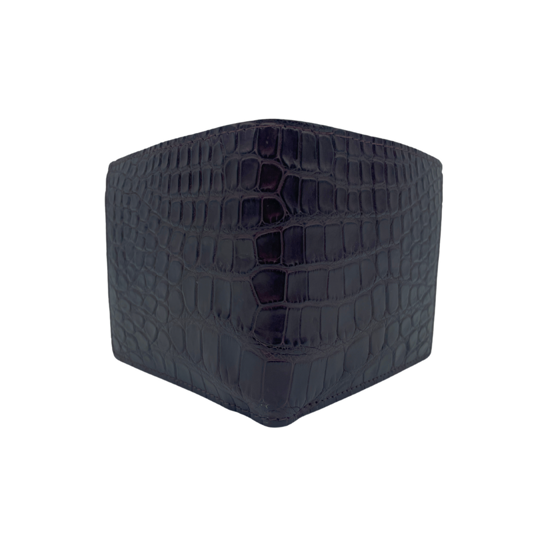 Small Alligator Leather Euro Wallet