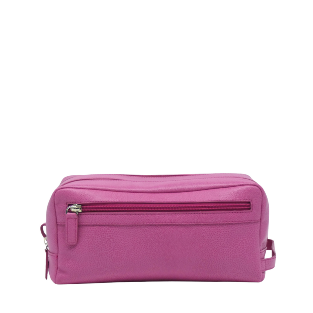 Beauty Case 2 Zip in Calfskin