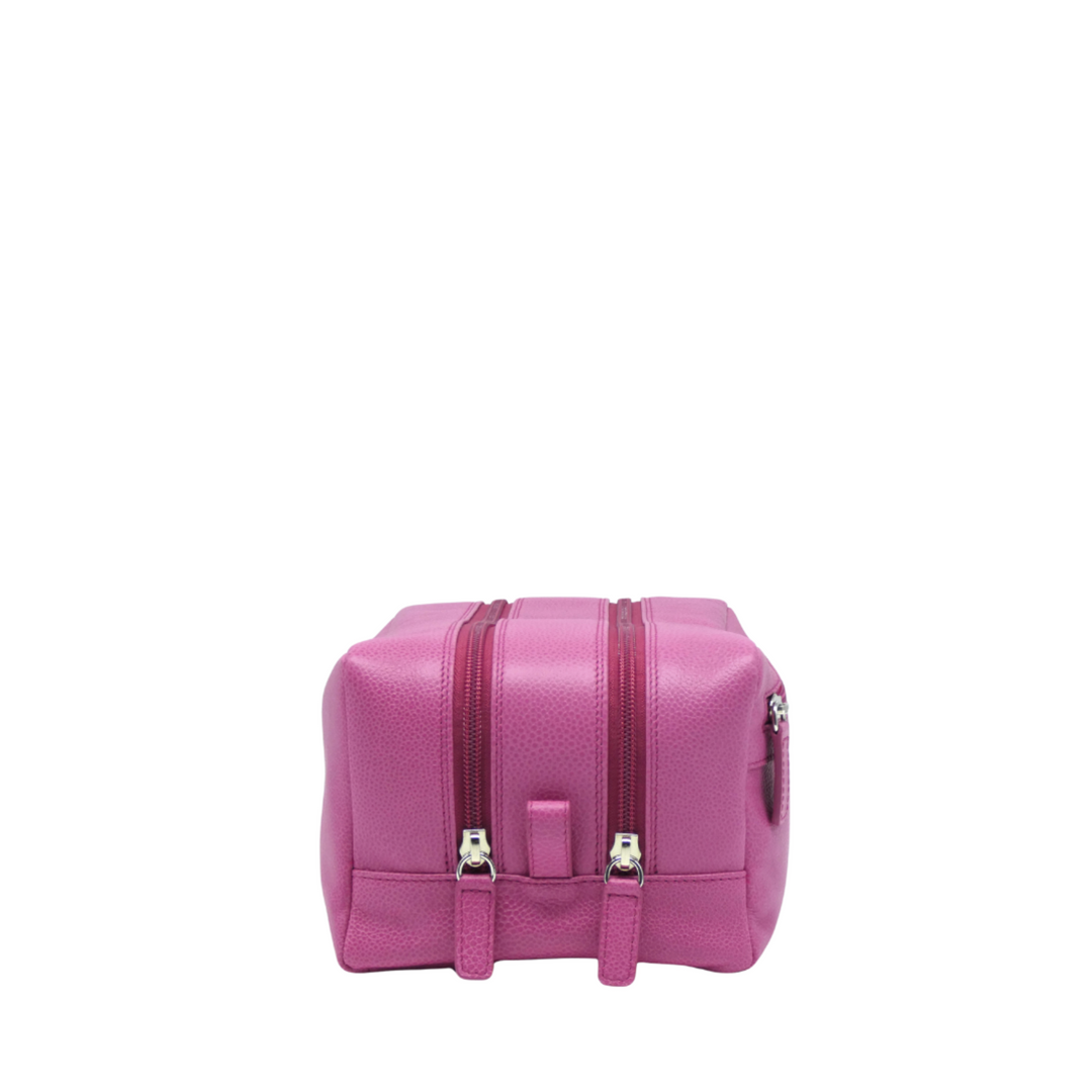 Beauty Case 2 Zip in Calfskin