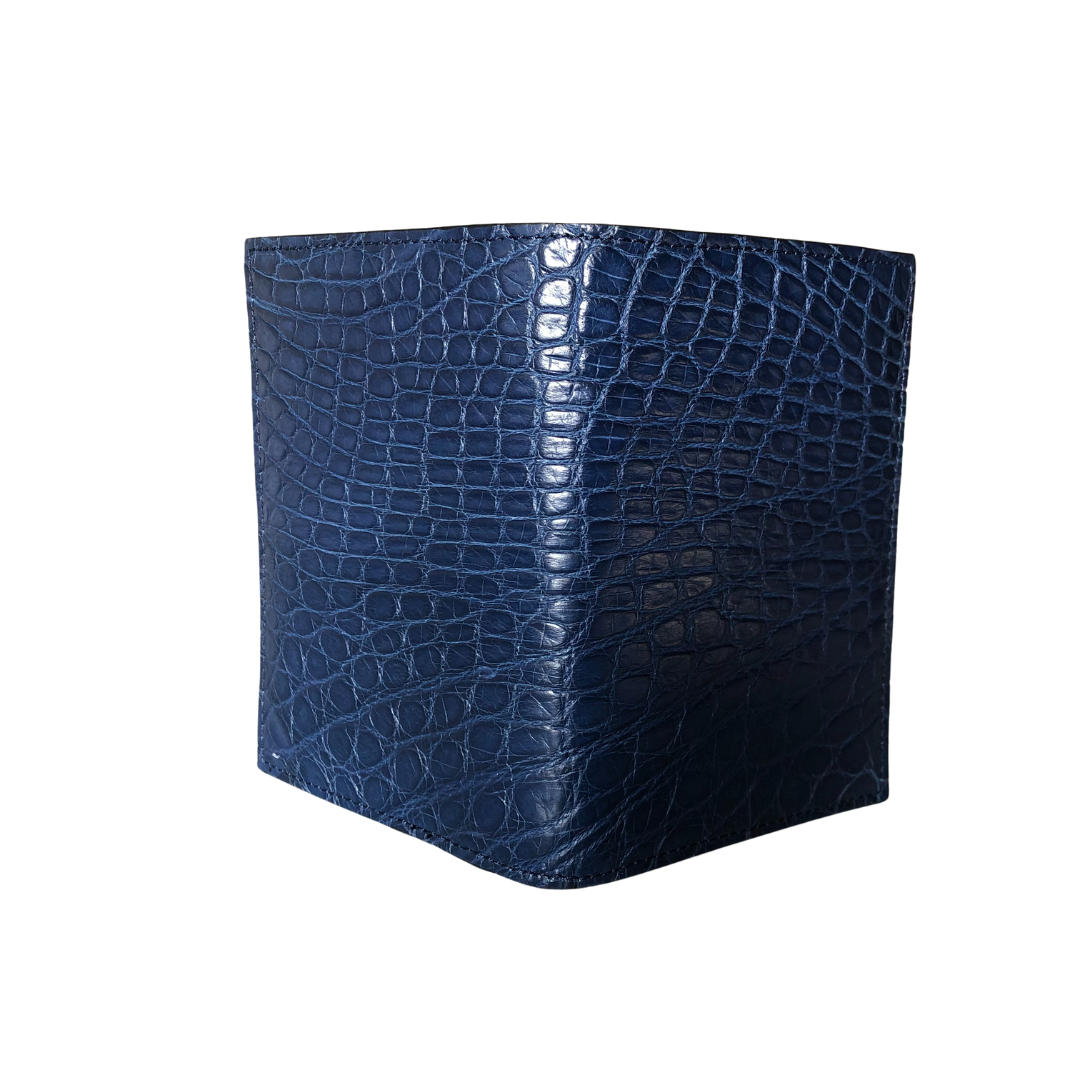 Crocodile Leather Pocket Wallet