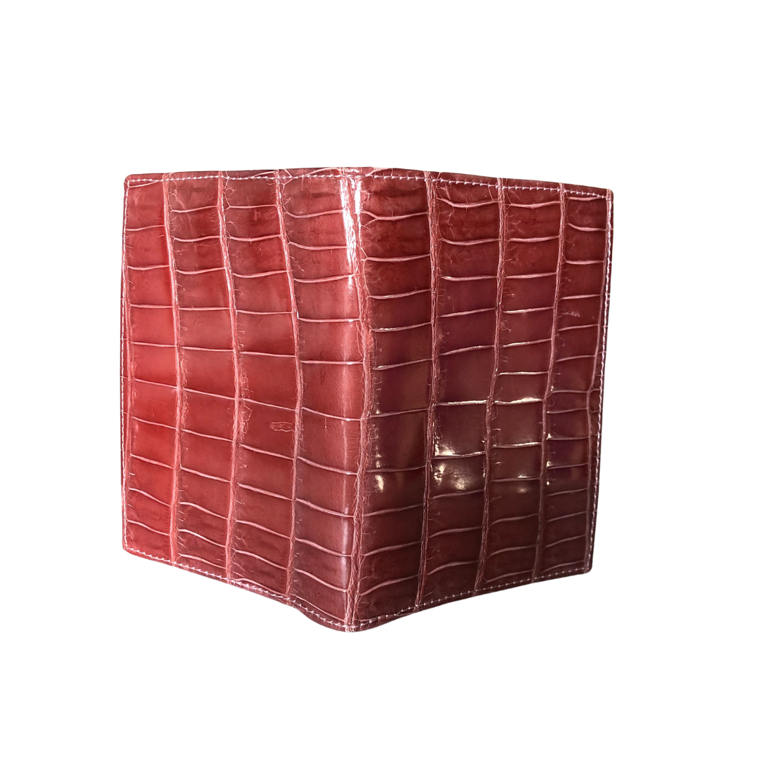 Crocodile Leather Pocket Wallet