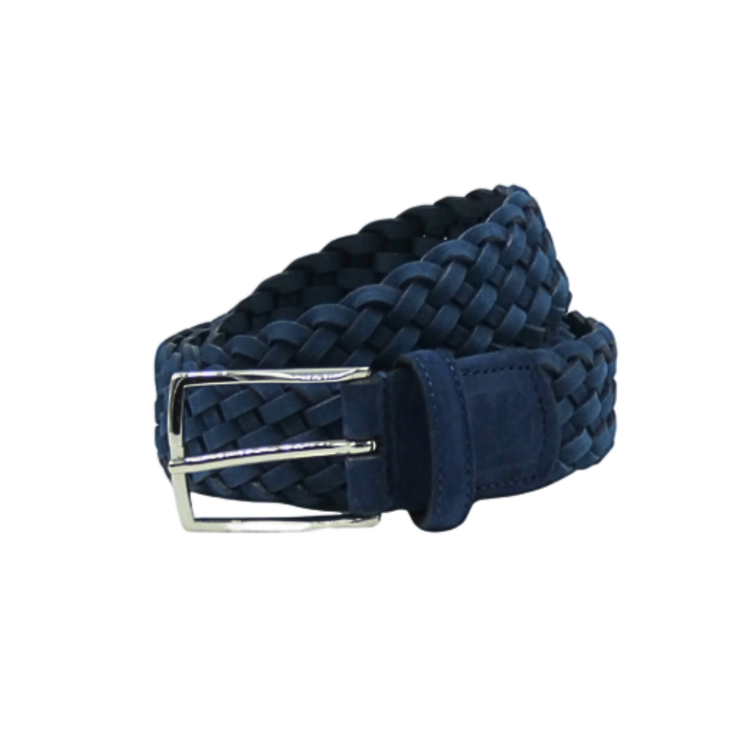 35mm Nubuck Braided Belt