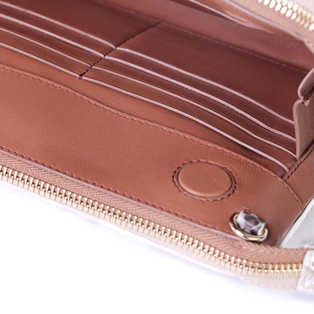 Cross Body Bag in Python Leather with Matte Finish