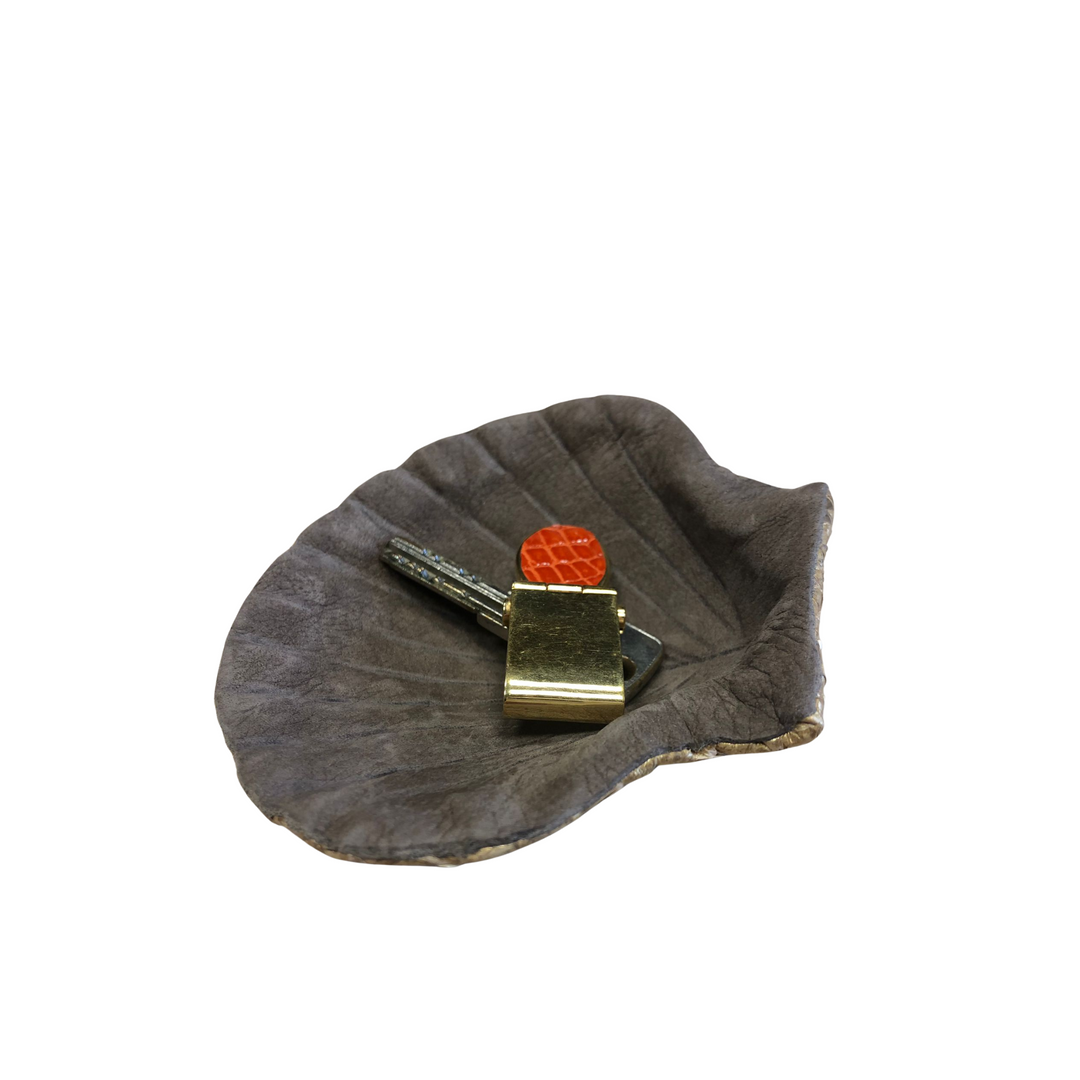 Conchiglia Porta Oggetti rivestita in pelle di Pitone - LIMITED EDITION