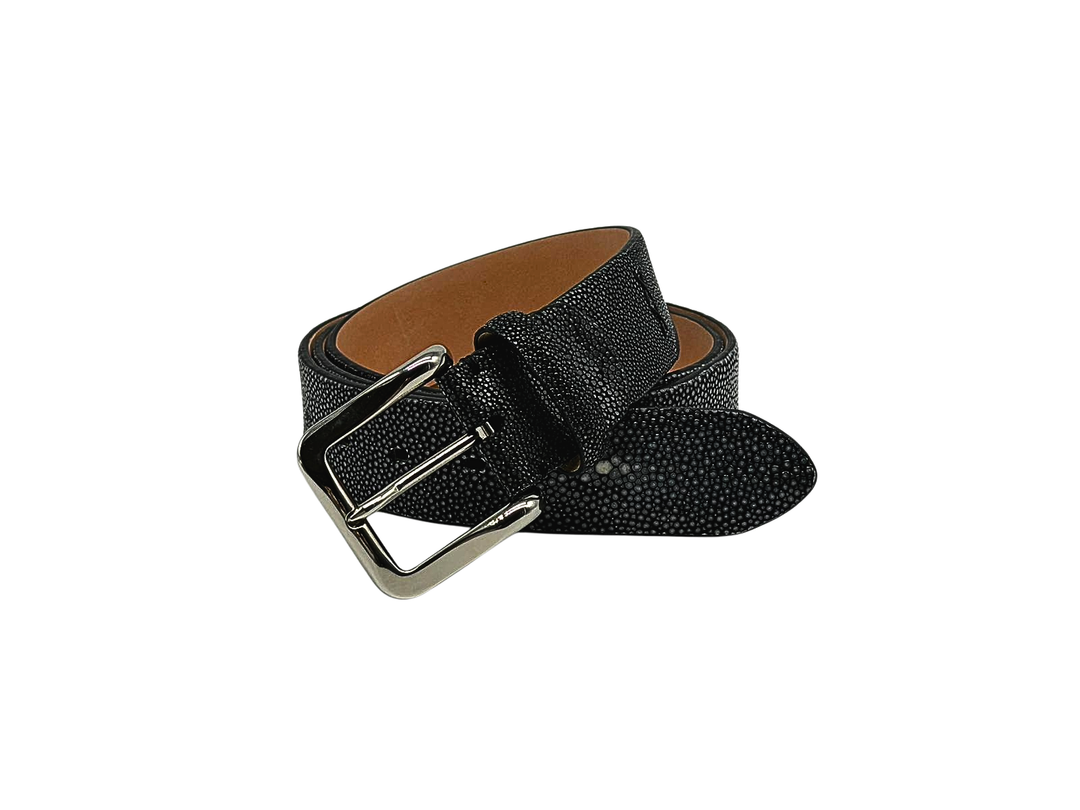 Cintura in pelle di razza 40 mm