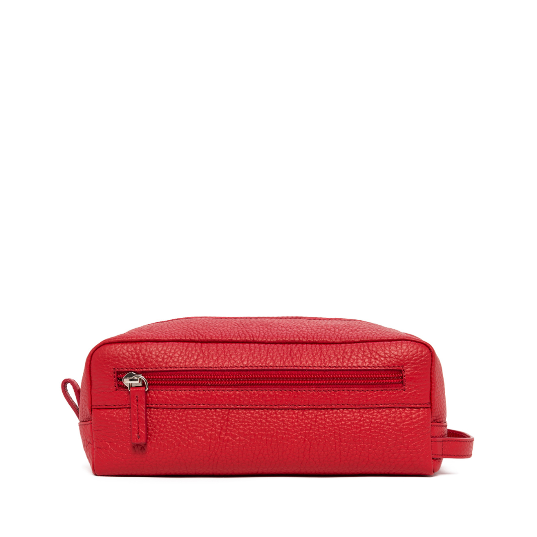 Beauty Case 1 Zip in pelle di Vitello