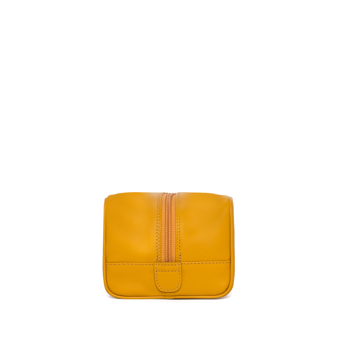 Beauty Case 1 Zip in pelle di Vitello
