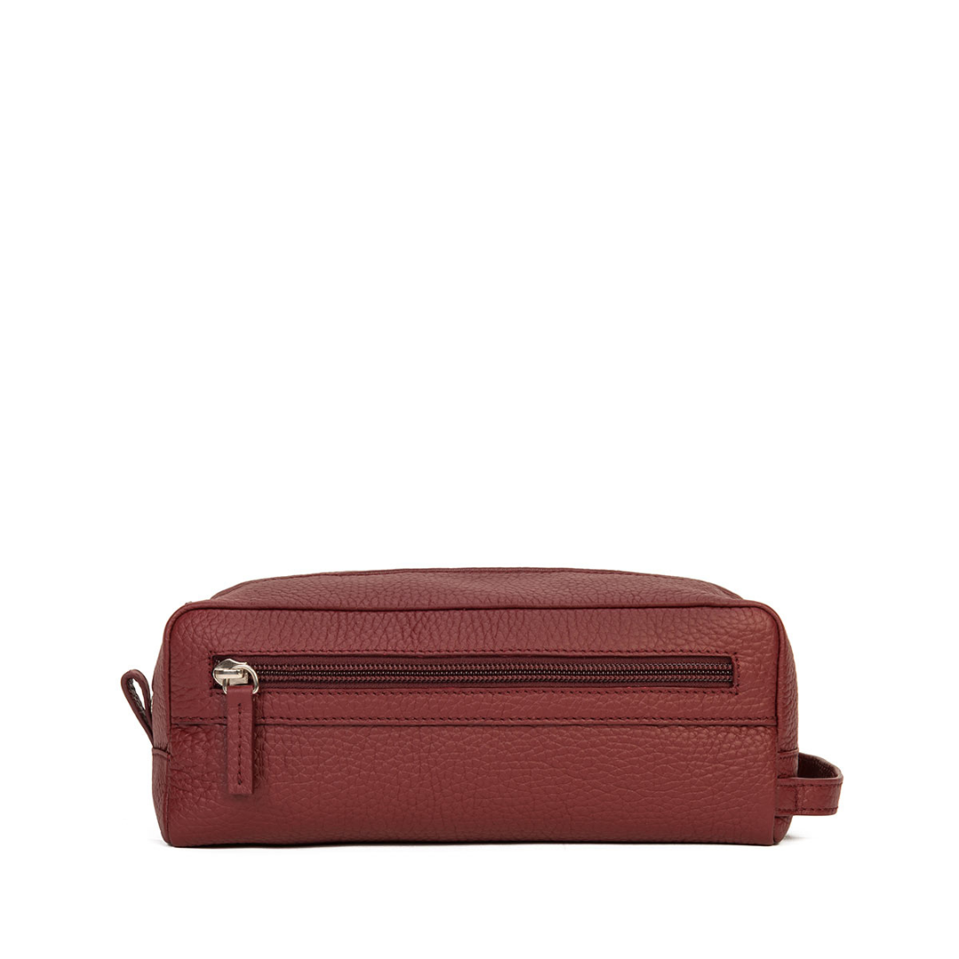 Beauty Case 1 Zip in pelle di Vitello
