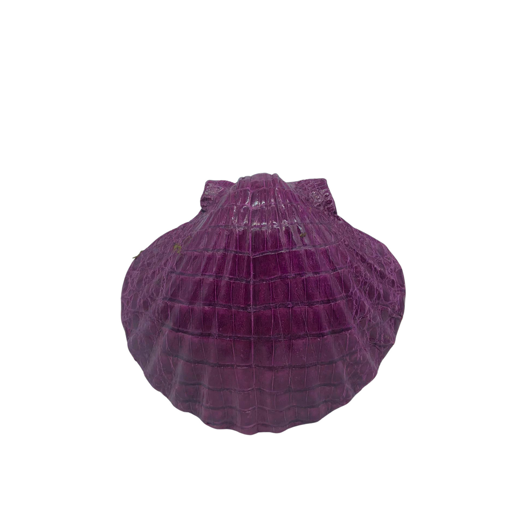 Conchiglia Porta Oggetti rivestita in pelle di Pitone - LIMITED EDITION