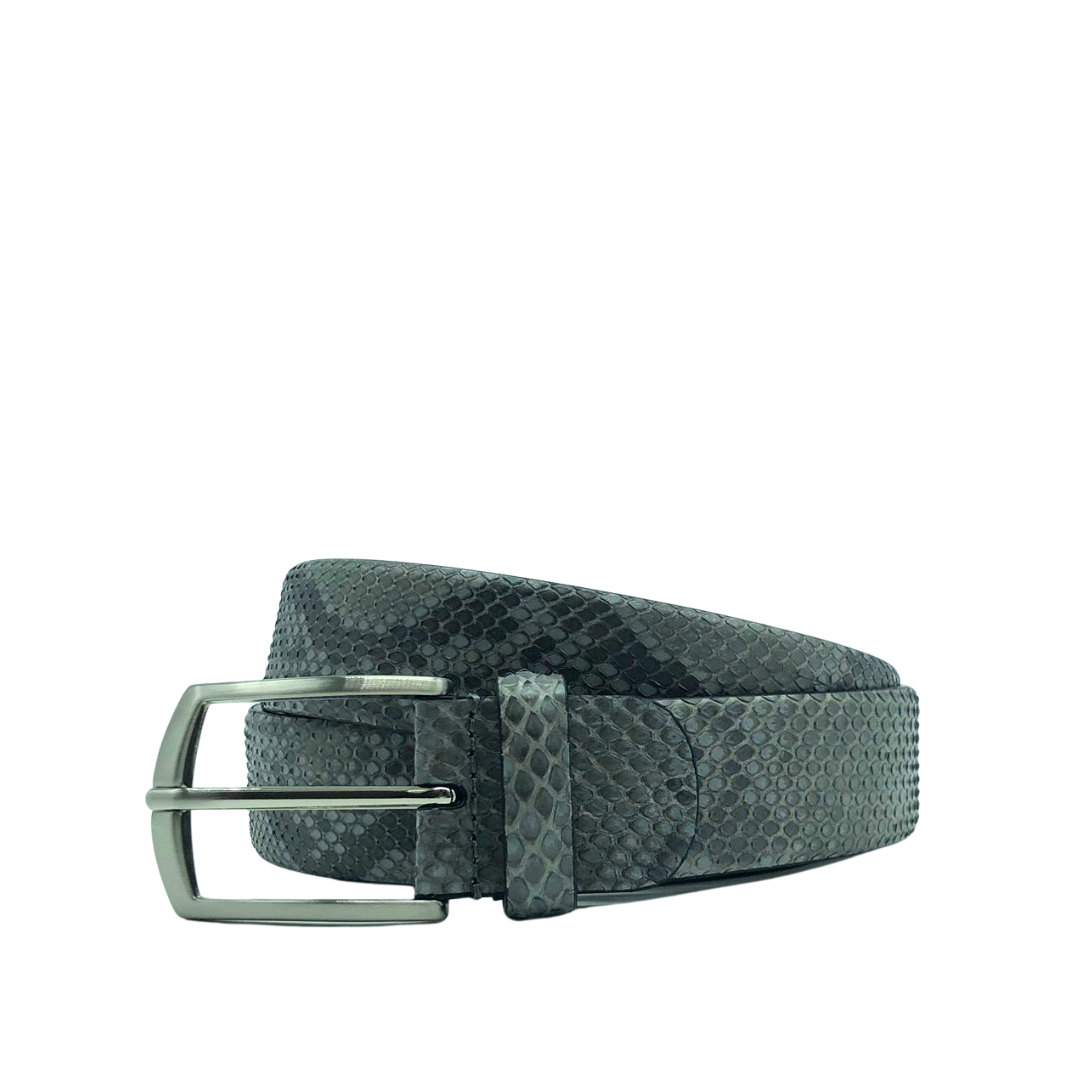 Endline Python - Cintura in Vera pelle di Pitone 35mm