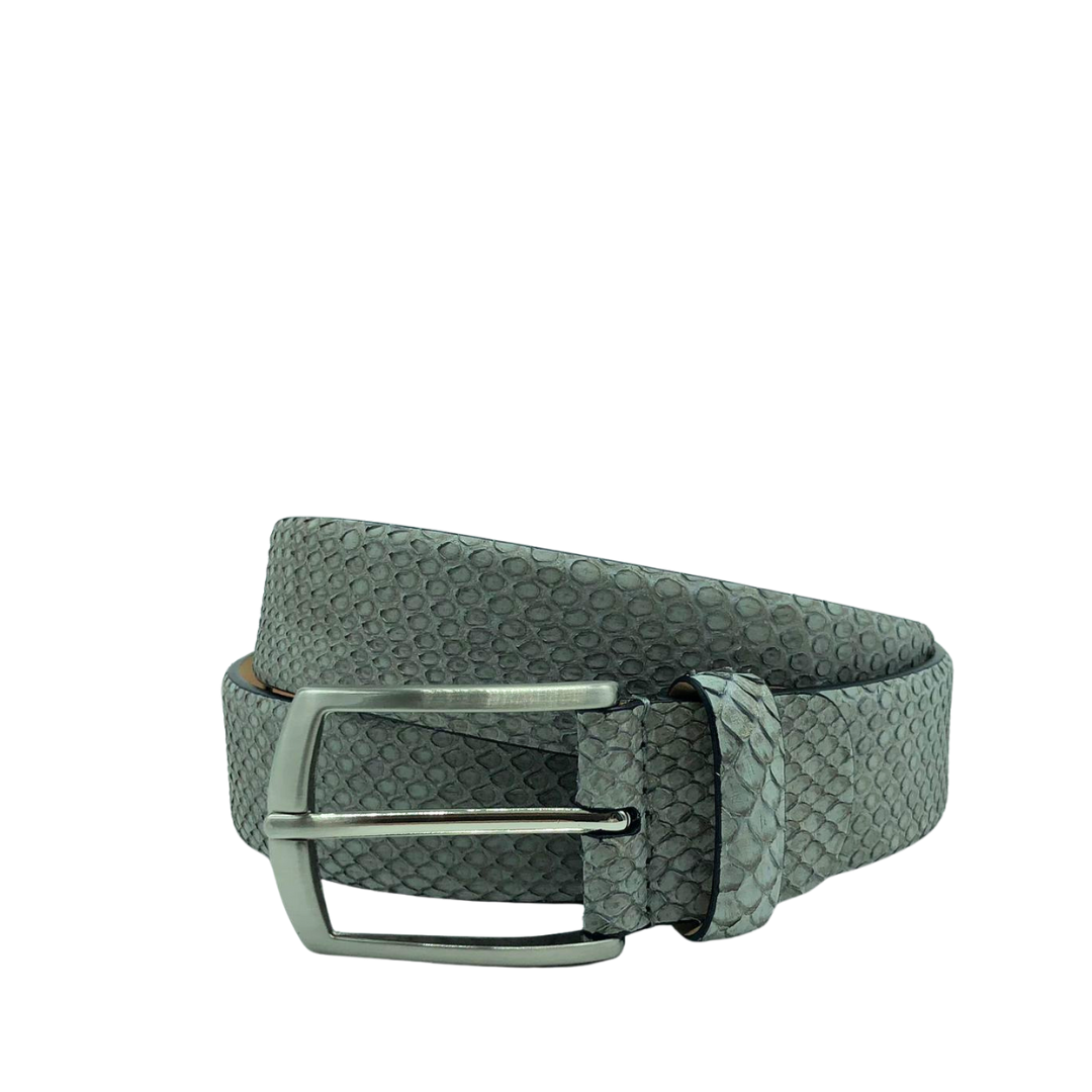 Endline Python - Cintura in Vera pelle di Pitone 35mm