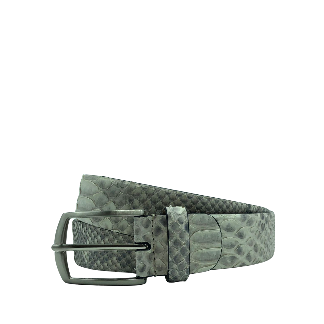 Endline Python - Cintura in Vera pelle di Pitone 35mm