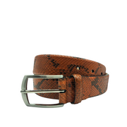 Endline Python - Cintura in Vera pelle di Pitone 35mm