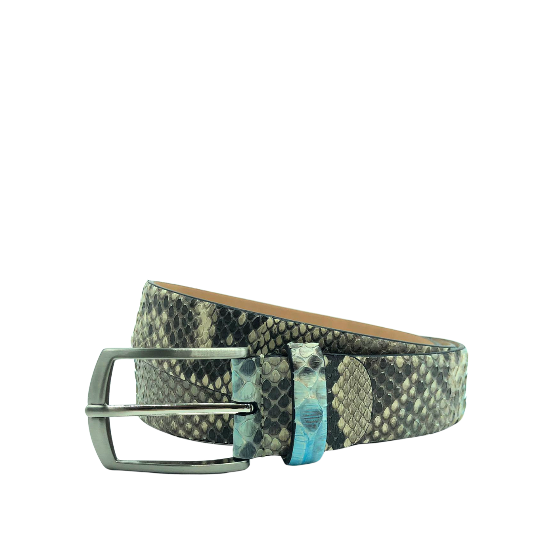 Endline Python - Cintura in Vera pelle di Pitone 35mm