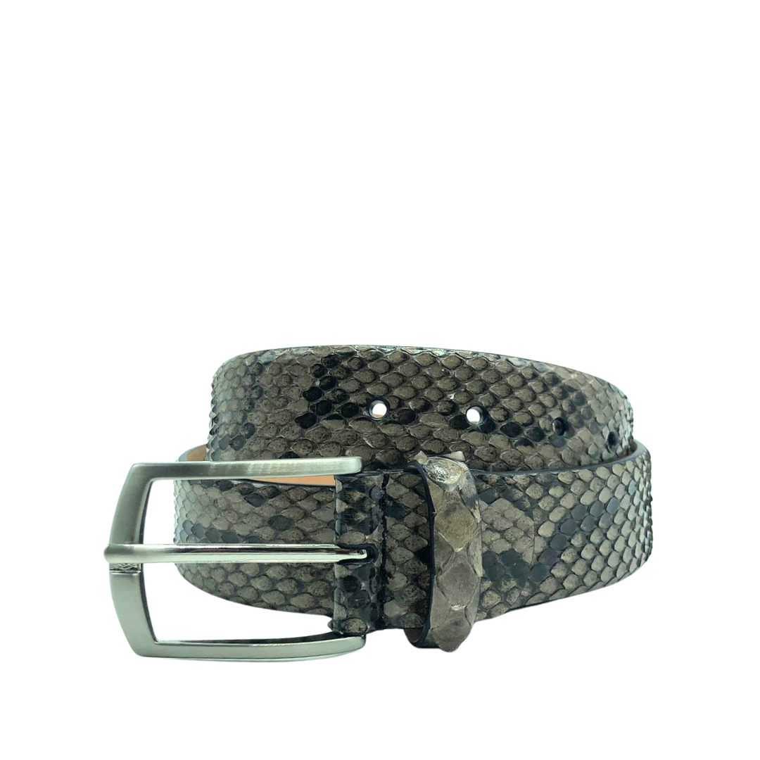 Endline Python - Cintura in Vera pelle di Pitone 35mm