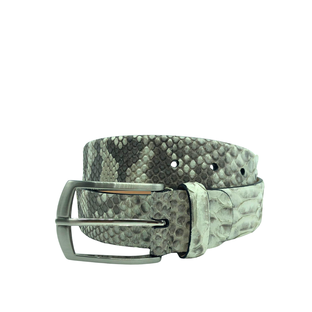 Endline Python - Cintura in Vera pelle di Pitone 35mm