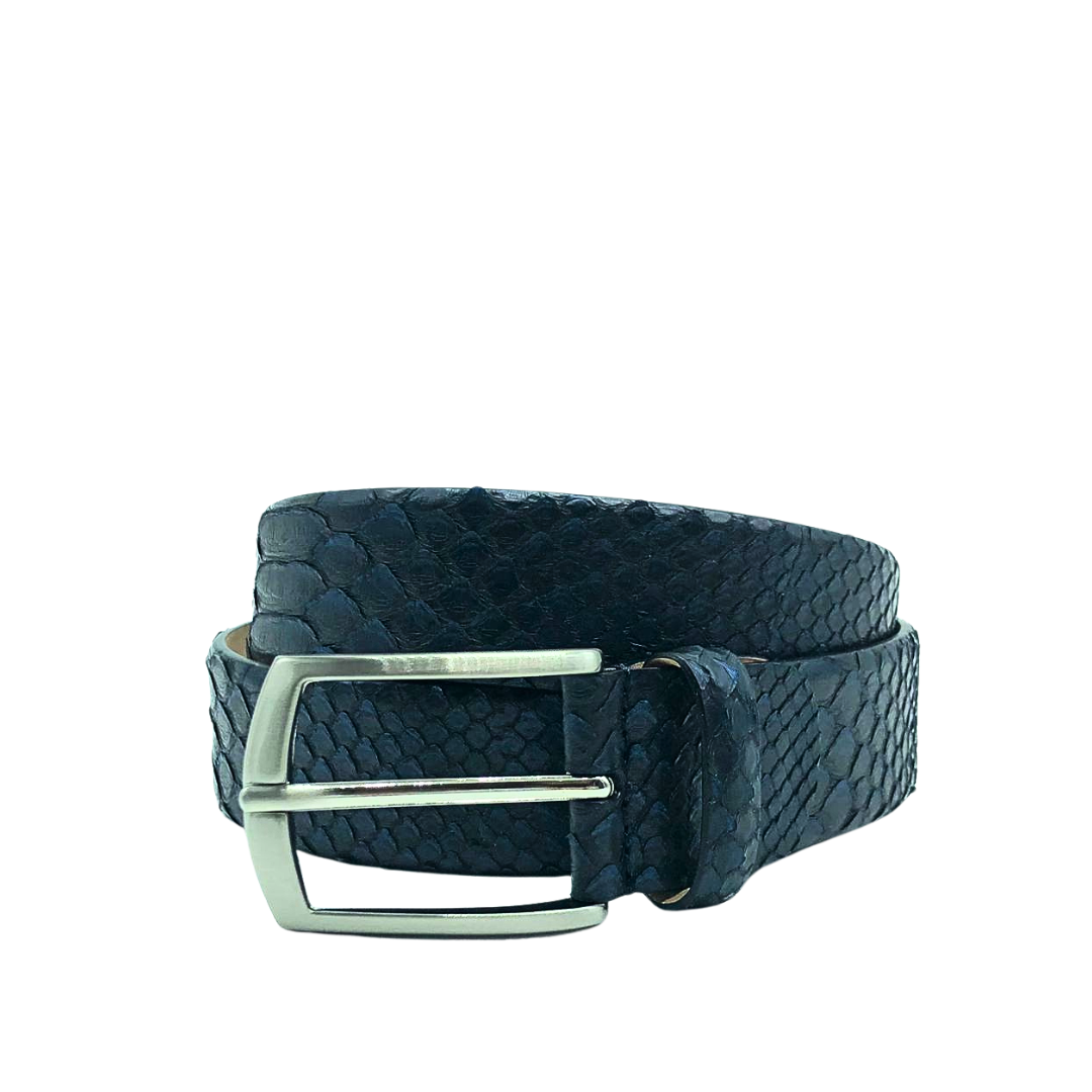 Endline Python - Cintura in Vera pelle di Pitone 35mm
