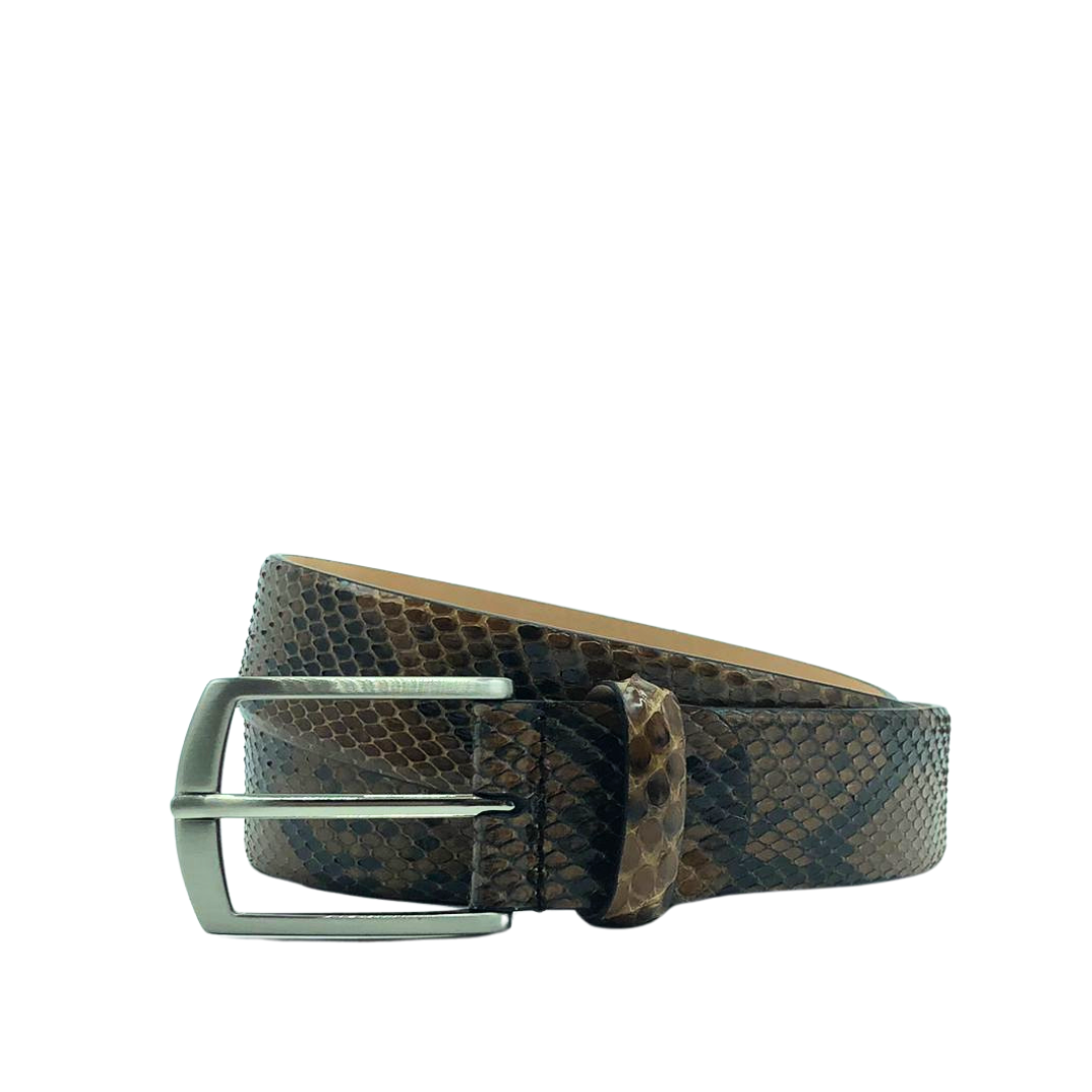 Endline Python - Cintura in Vera pelle di Pitone 35mm