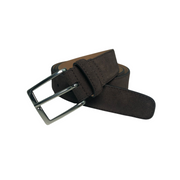 Cintura in pelle scamosciata 35mm